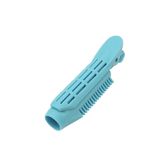 Set 2 Bigudiuri VolumeClip, pentru volum la radacina si stilizare, albastru deschis, 10.5x2.5 cm, Doty® [2]