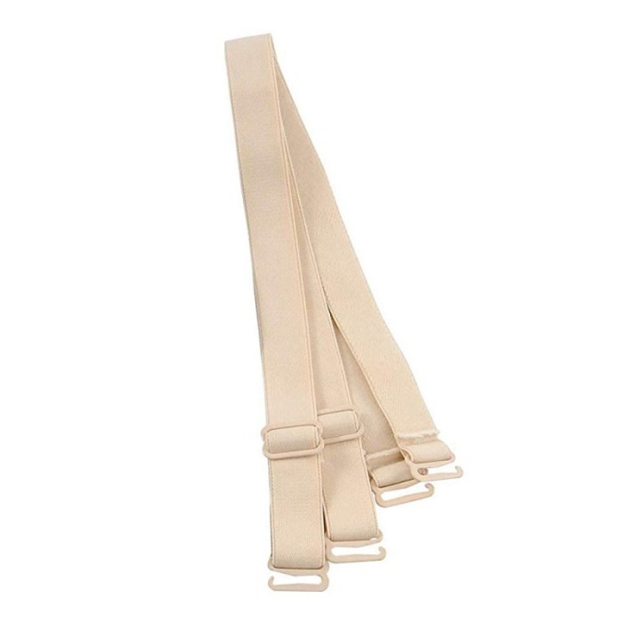 Set 2 bretele pentru sutien BetterBra,crem,37 cm ,reglabile,material elastic [1]