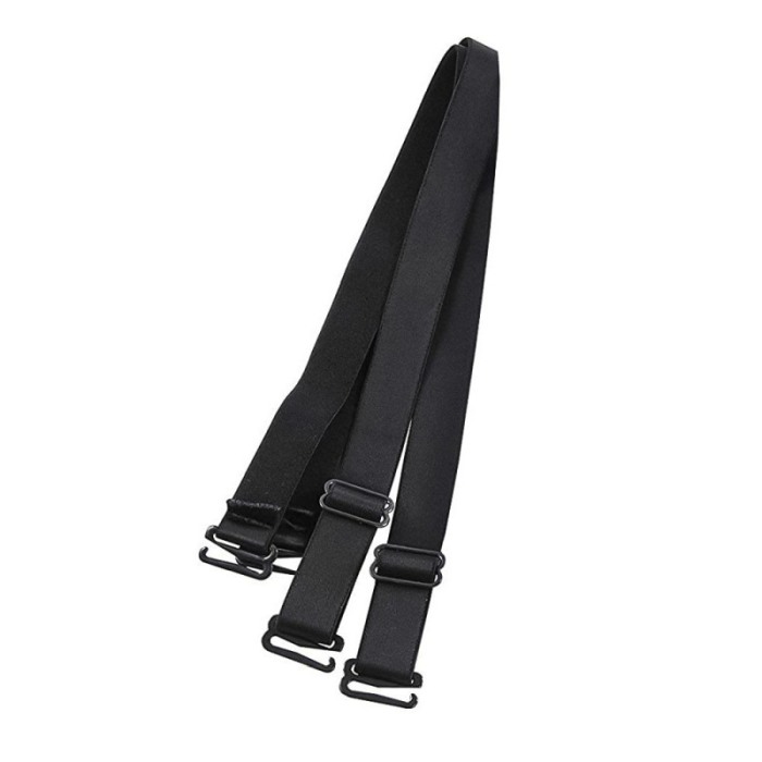 Set 2 bretele pentru sutien BetterBra,negre ,37 cm ,reglabile,material elastic [5]
