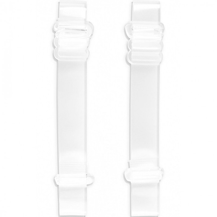 Set 2 bretele pentru sutien InvisibleBra, din silicon ,transparente ,35x1.5 cm ,reglabile [5]