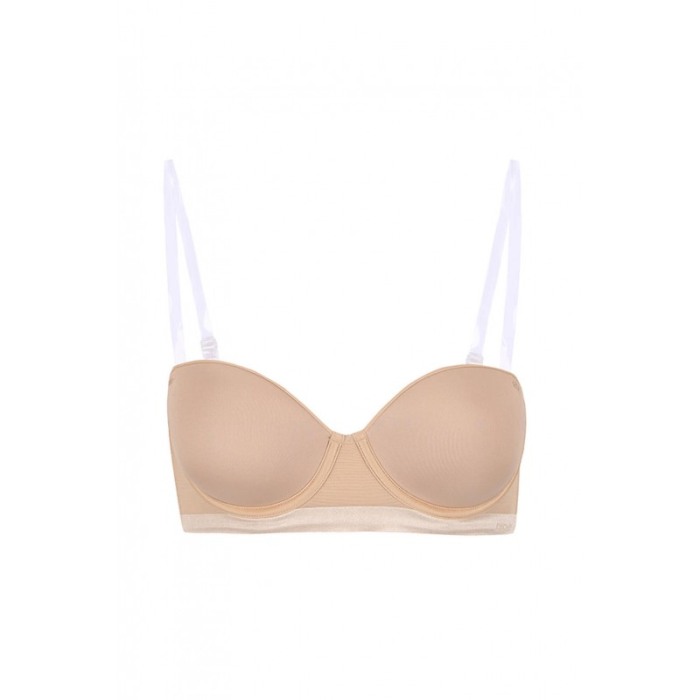 Set 2 bretele pentru sutien InvisibleBra, din silicon ,transparente ,37x1 cm ,reglabile [6]