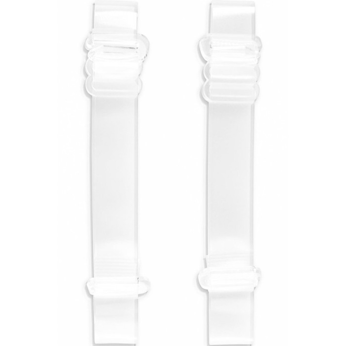 Set 2 bretele pentru sutien InvisibleBra, din silicon ,transparente ,37x1 cm ,reglabile [4]