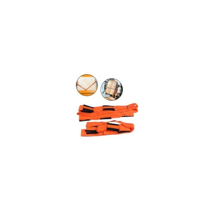Set 2 curele de ridicat si transportat mobila sau electrocasnice grele, rezistente, usor de utilizat, portocaliu/negru,doty [3]