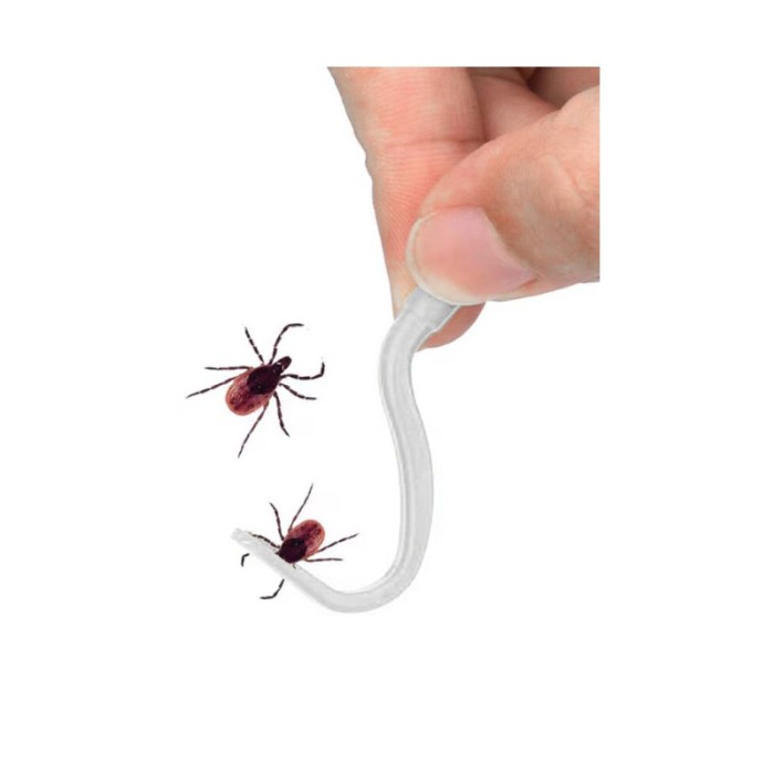 Set 2 Dispozitive pentru indepartarea capuselor NoTick Doty®, manual, 2 marimi, usor de utilizat, confort, gri [10]
