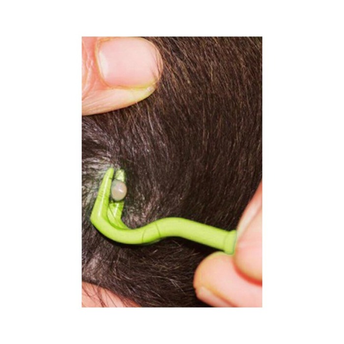Set 2 Dispozitive pentru indepartarea capuselor NoTick Doty®, manual, 2 marimi, usor de utilizat, confort, verde [7]
