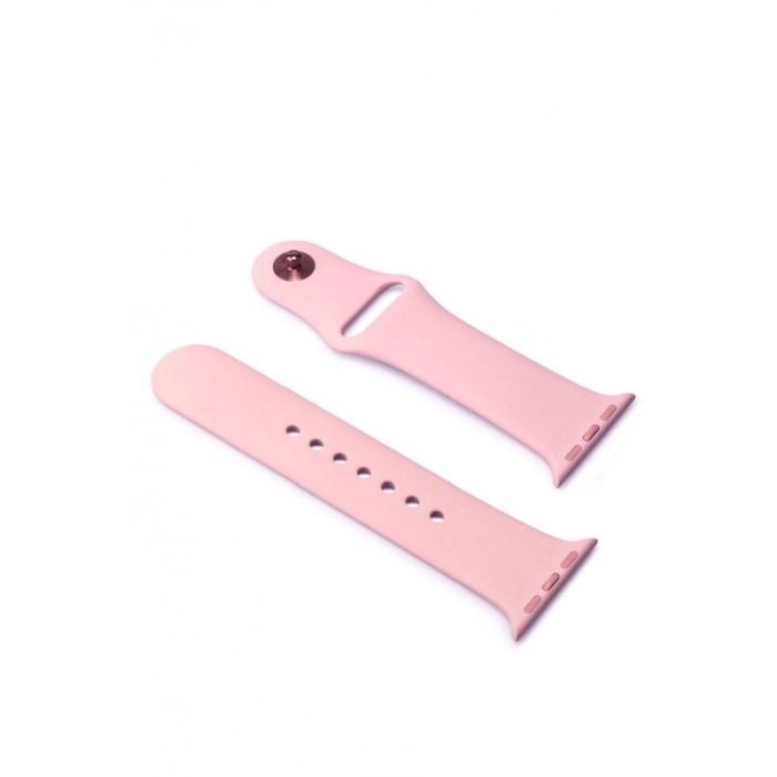 Set 2 in 1 curea din silicon si husa protectie ecran pentru Apple Watch series 1/2/3/4/5  ,materiale de calitate,40 mm, roz,doty [5]