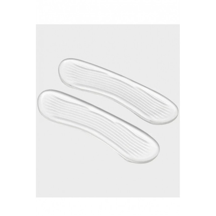 Set 2 Talonete din silicon pentru calcaie HealthyCallus, reutilizabile , unisex, transparente, 10x4 cm [3]