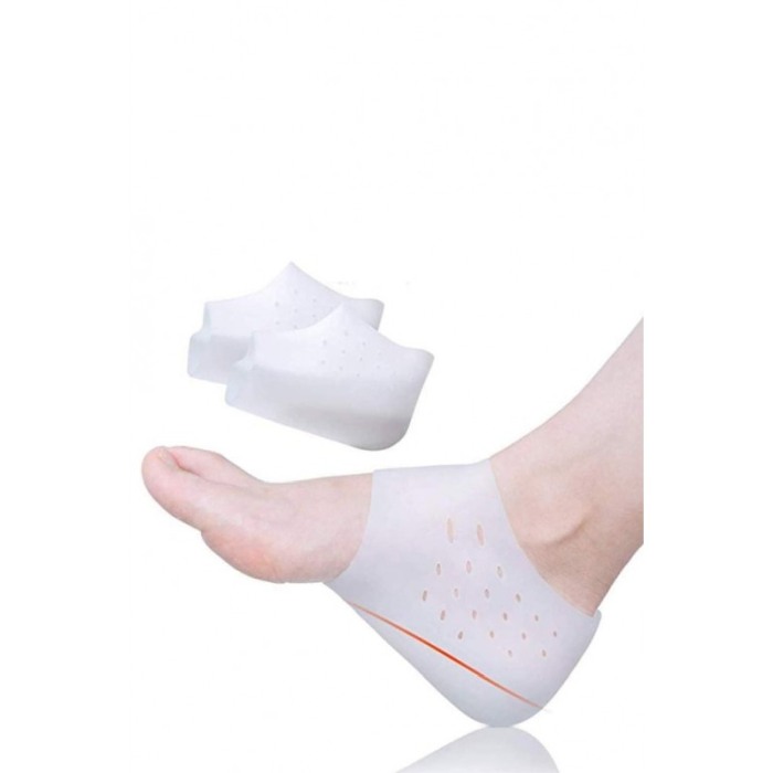 Set 2 talonete pentru calcaie ProtectHeight Doty®, intaritura de 3, 5 cm in plus, fara bataturi dureroase, alb [3]
