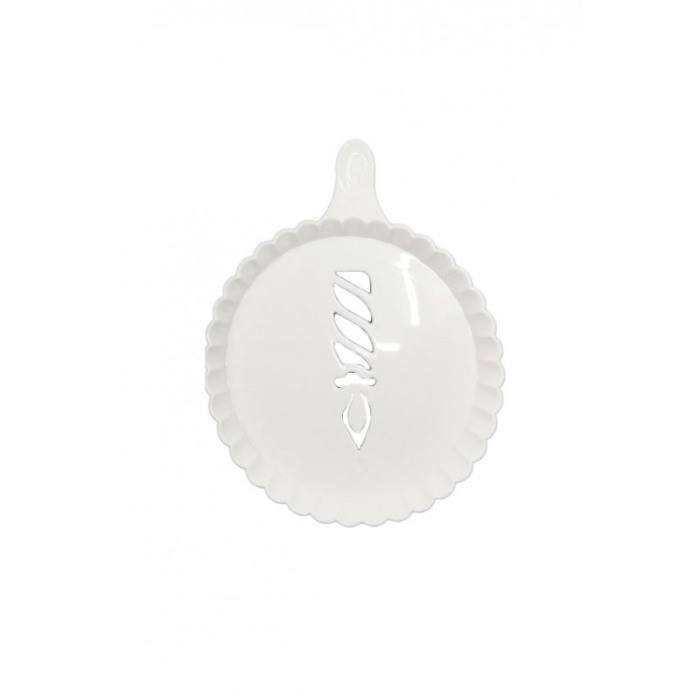 Set 4 forme de ornat cafea sau prajituri ArtON, din plastic, reutilizabile, usor de folosit si curatat, alb, 10 cm [3]