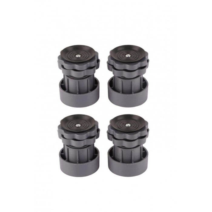 Set 4 picioare pentru masina de spalat rufe MoveIT Suport, Plastic, Se Regleaza Pe Inaltime, Gri, eficiente, Doty® [7]