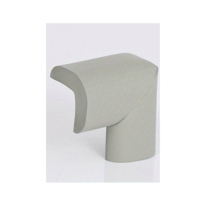 Set 4 protectii SafeHouseDoty® din spuma groasa pentru colturi mobilier, sistem de siguranta pentru copii, gri [5]