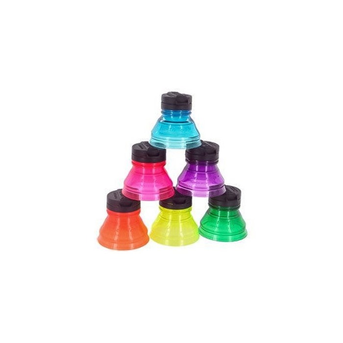 Set 6 capace Soda Tops pentru dozele de suc,usor de utilizat, design modern, multicolor [3]