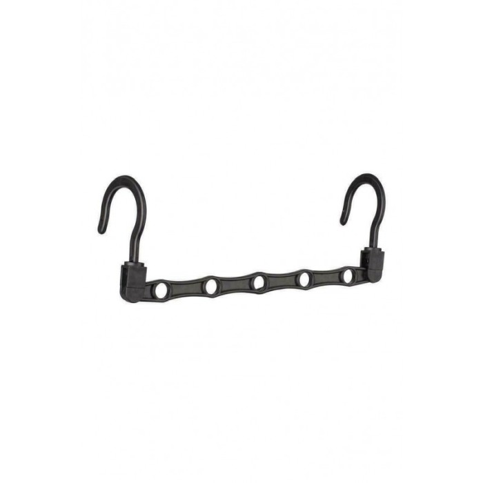 Set 8 organizatoare umerase Hanger Eight, materiale de calitate, multiple functii, economisire spatiul,usor de folosit,negru,dot [9]