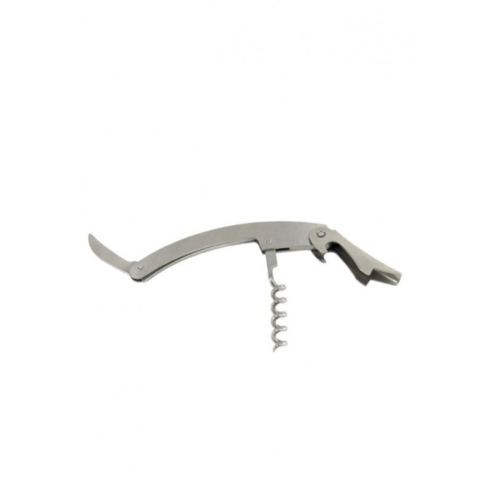 Set accesorii pentru vin,toc forma pahar, 3 piese, tirbuson/desfacator/briceag, inel, picurator, inox,doty [2]