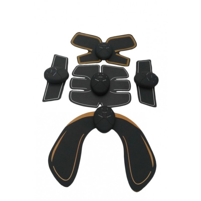 Set Aparat electrostimulare 5 in 1 Motion Fitness,pentru slabit si tonifiat,negru [1]