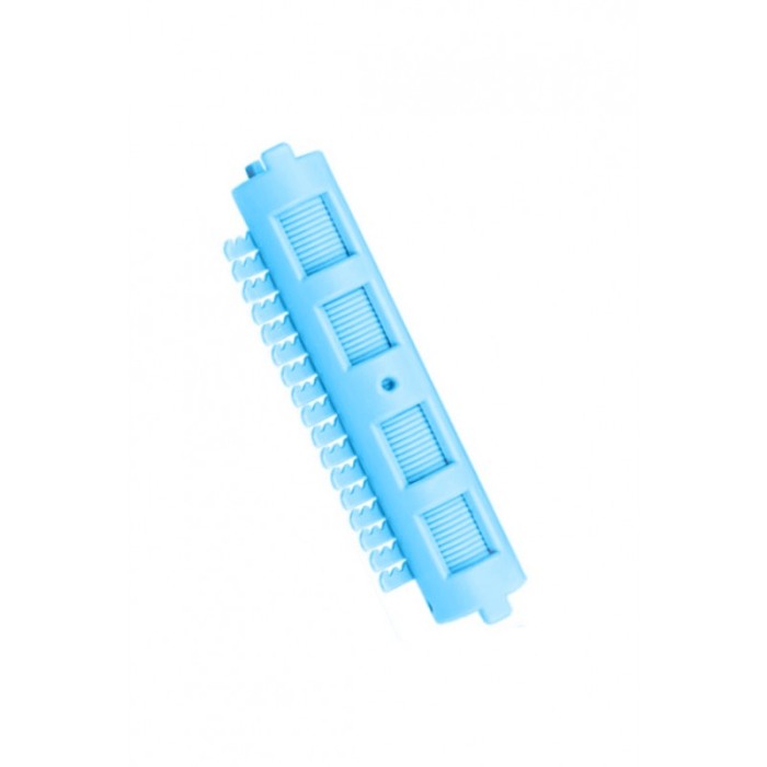 Set Bigudiuri Curlish, 4 bucati, usor de utilizat, pentru volum la radacina si stilizare, albastru deschis, 15x4 cm, Doty® [4]