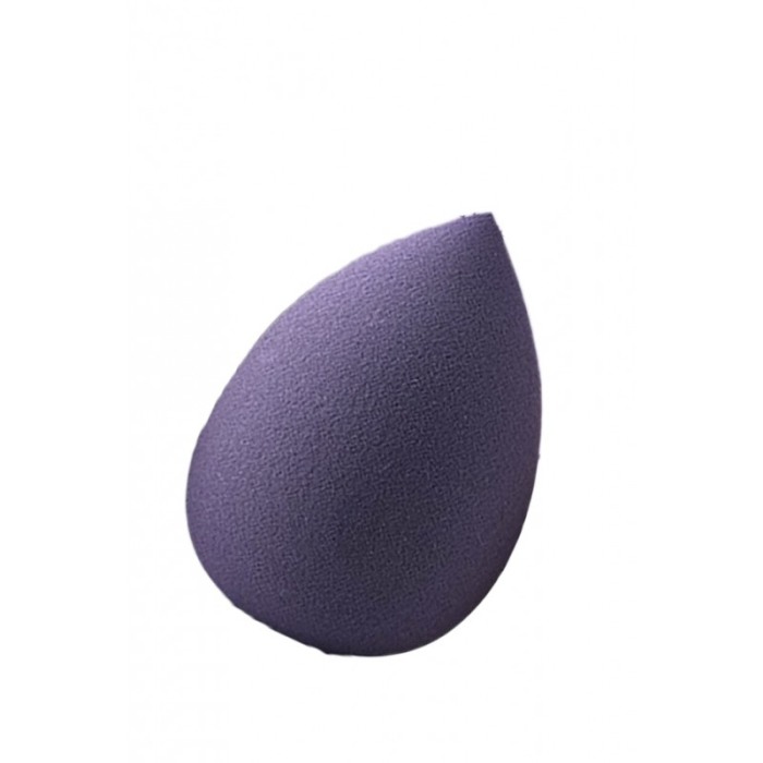 Set Bonita cu buretel cosmetic in forma de lacrima si dispozitiv de curatare faciala, din silicon, mov/mov inchis [3]