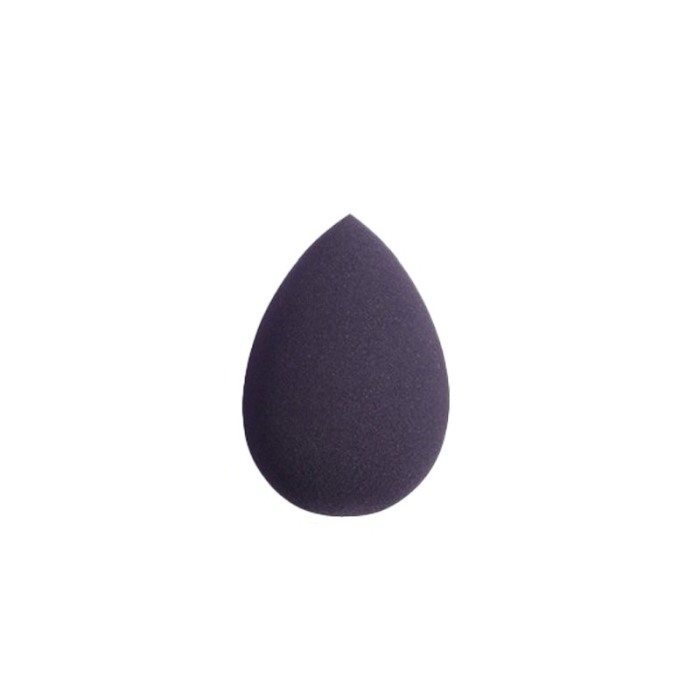 Set Bonita cu buretel cosmetic in forma de lacrima si dispozitiv de curatare faciala, din silicon, mov/mov inchis [5]