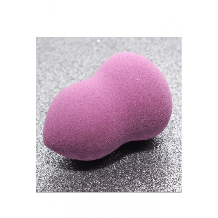 Set Bonita cu buretel cosmetic in forma de para si dispozitiv de curatare faciala, din silicon, rosu/roz pudra [6]