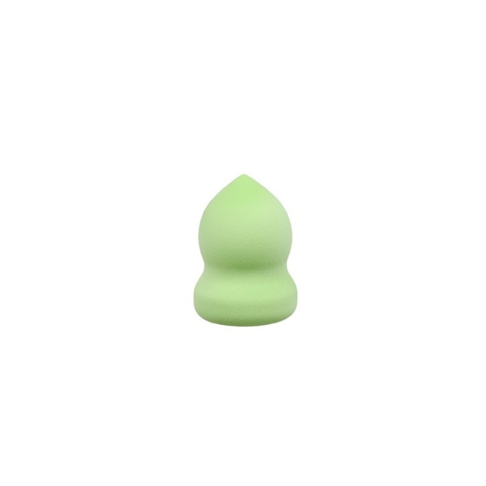 Set Bonita cu buretel cosmetic in forma de para si dispozitiv de curatare faciala, din silicon, roz/verde [4]