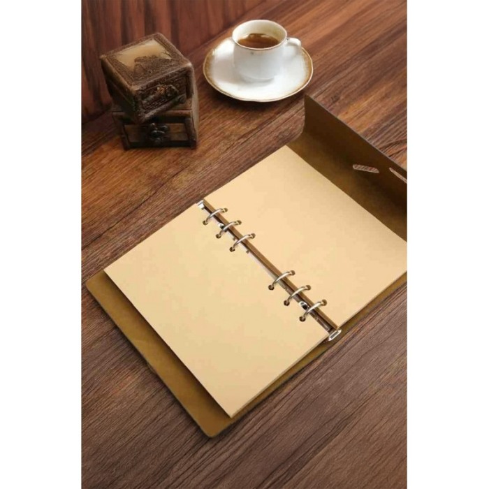 Set cadou de caligrafie vintage EpoqueInk Doty®, cu agenda inclusa, calimara si suport, accente aurii, stilou cu pana, negru [7]