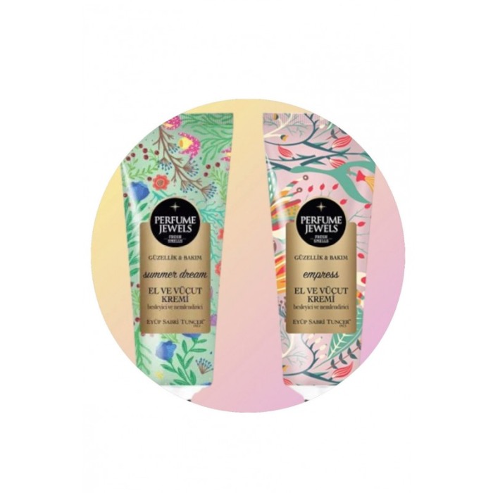 Set Cadou Perfume Jewels Eyup Sabri Tuncer, 2 creme de corp/maini, Summer Dream si Empress, [3]
