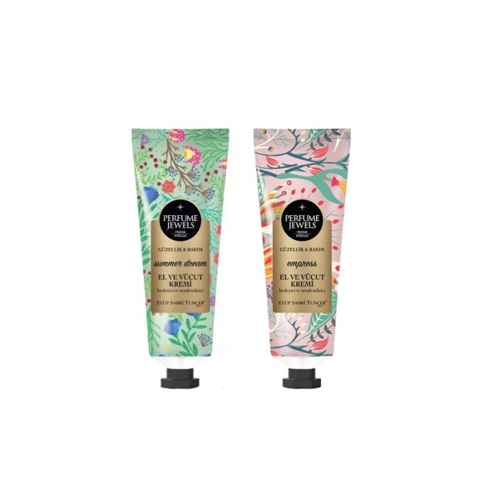 Set Cadou Perfume Jewels Eyup Sabri Tuncer, 2 creme de corp/maini, Summer Dream si Empress, [2]