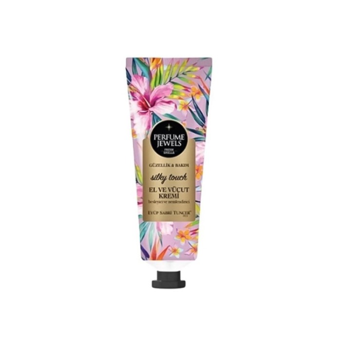 Set Cadou Perfume Jewels Eyup Sabri Tuncer, 2 produse, gel de dus si crema de corp/maini, Silky Touch [4]
