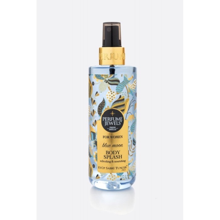 Set Cadou Perfume Jewels Eyup Sabri Tuncer, gel de dus, spray de corp si crema de corp/maini, Blue Moon [6]