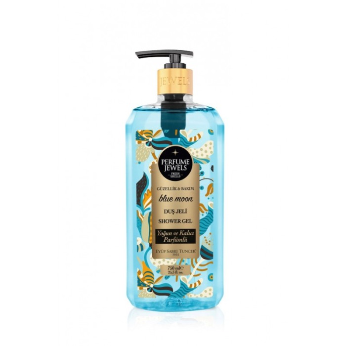 Set Cadou Perfume Jewels Eyup Sabri Tuncer, gel de dus, spray de corp si crema de corp/maini, Blue Moon [2]