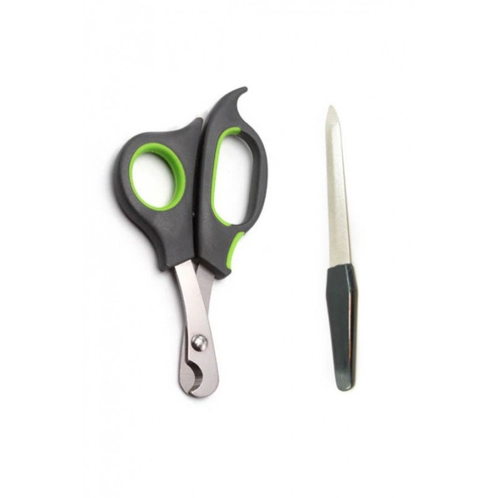 Set cleste si pila Green Claw pentru unghiile animalelor de companie de talie mica, usor si practic, otel inoxidabil, rezistente [1]