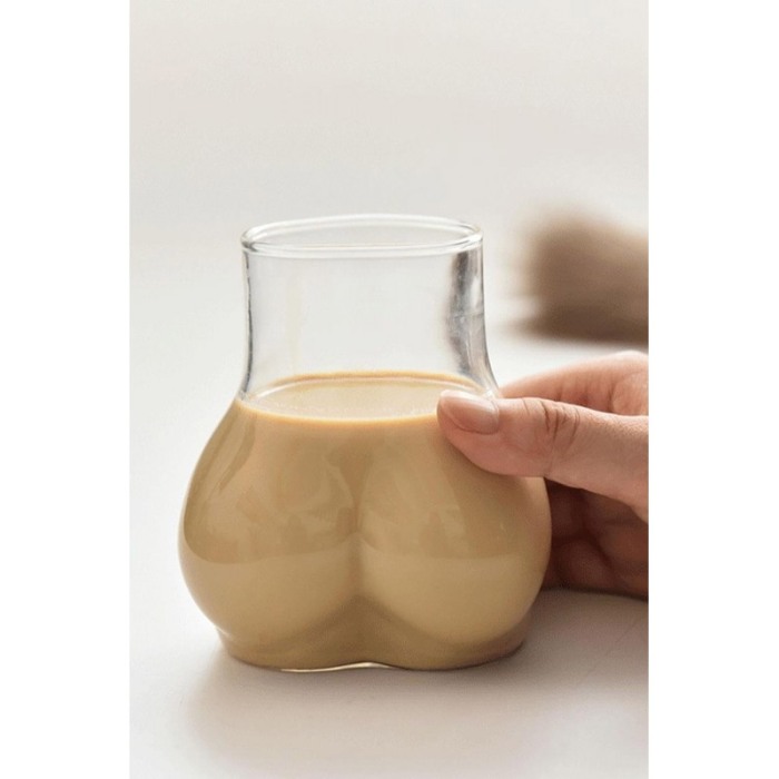 Set Decantor Party DrunkenBalls cu 2 pahare, design creativ, din sticla, 500 ml, 23 cm, transparent, Doty® [3]