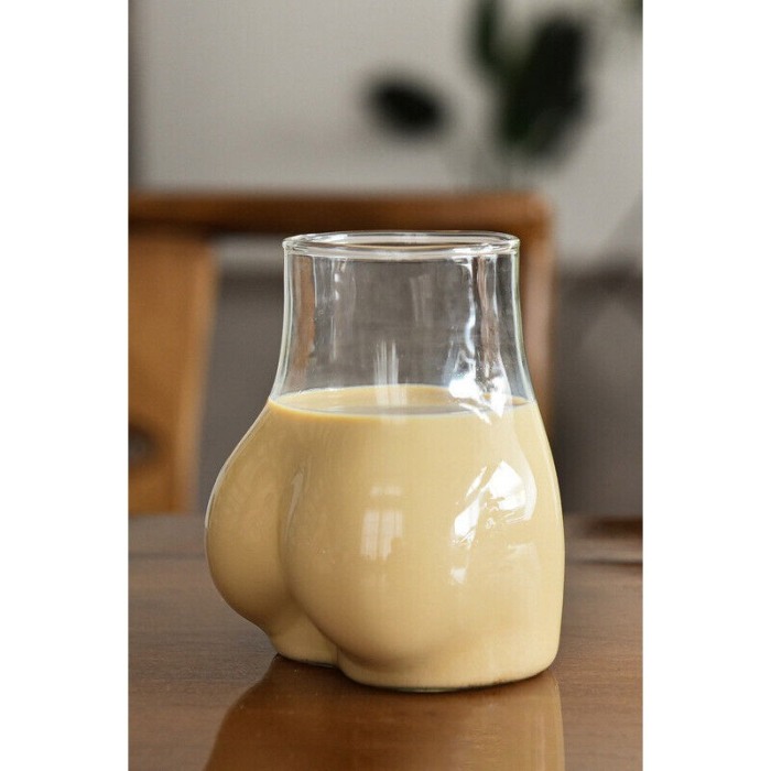 Set Decantor Party DrunkenBalls cu 2 pahare, design creativ, din sticla, 500 ml, 23 cm, transparent, Doty® [2]