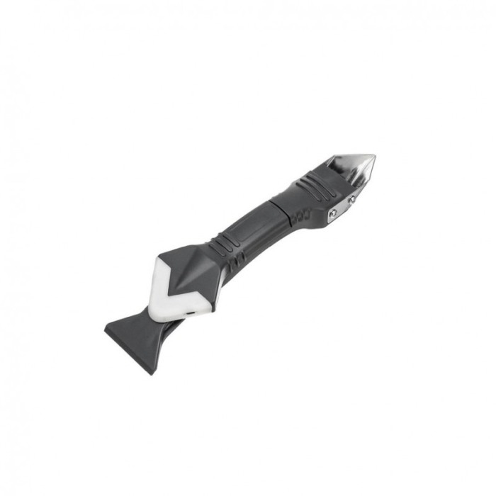 Set dispozitiv pentru modelare si curatare silicon Soft Trowel 3 in 1 , accesorii incluse, gri, Doty®️ [5]