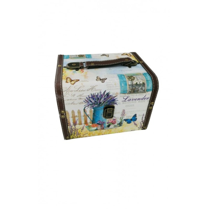 Set doua cutii din lemn, multicolor, ideal pentru decor, a fi oferite cadou sau pentru depozitare [3]