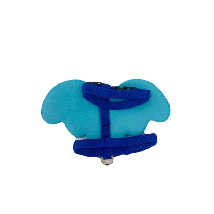 Set ham cu lesa si aripi de inger pentru caini si pisici, albastru, Doty [2]