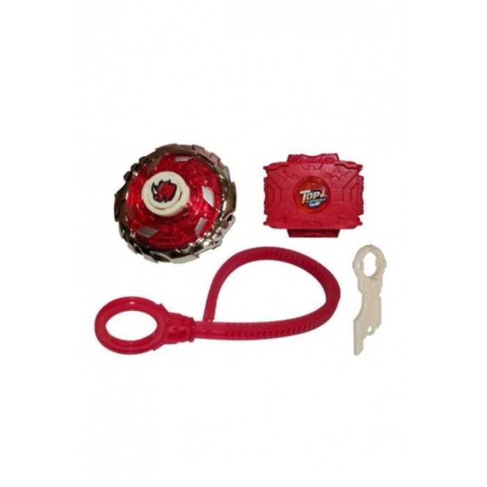 Set Joc titirez AnimalSpin Doty®, interactiv, model rinocer, distractiv, manual, 3+, plastic/metal, rosu [2]