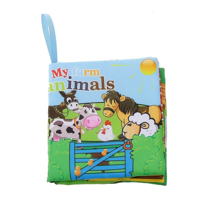 Set Jucarie textila educativa My First Book, senzoriala, 3 bucati, tip carte, 11x11 cm, multicolor, Doty®️ [5]