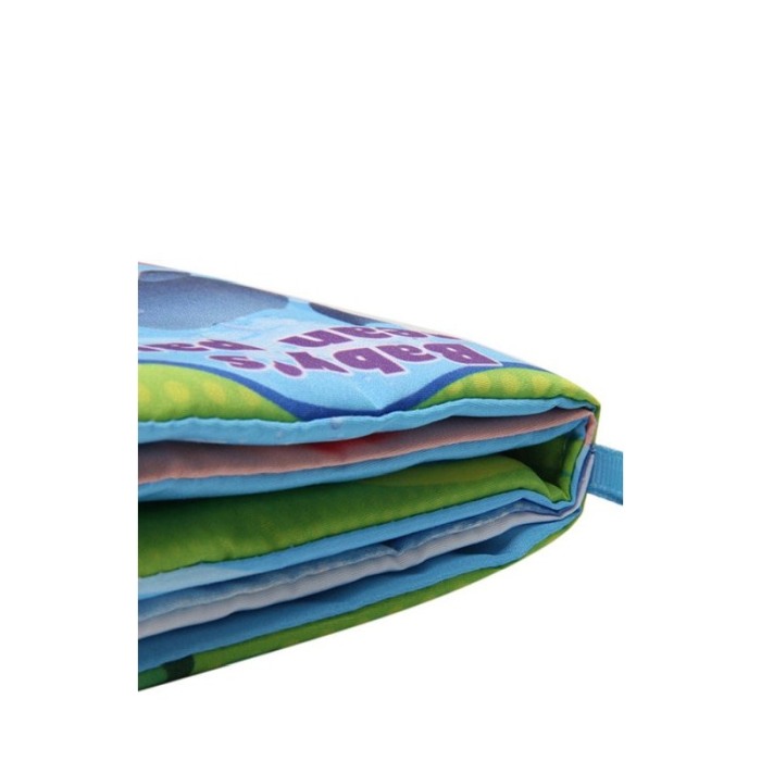Set Jucarie textila educativa My First Book, senzoriala, 3 bucati, tip carte, 11x11 cm, multicolor, Doty®️ [8]