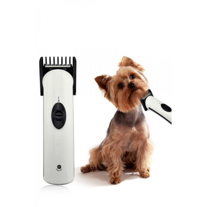 Set Masina de tuns pentru animale ChopHair Doty®, accesorii incluse, design ergonomic, eficienta, alb [5]