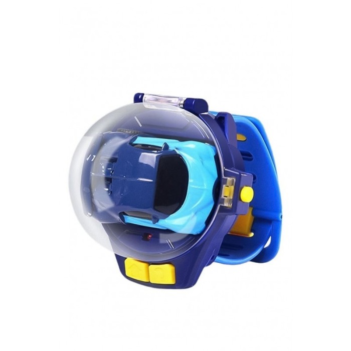 Set Masinuta de jucarie Mini Ride WatchMe, cu telecomanda ceas, 2.4 GHz, scara 1:64, albastru [8]