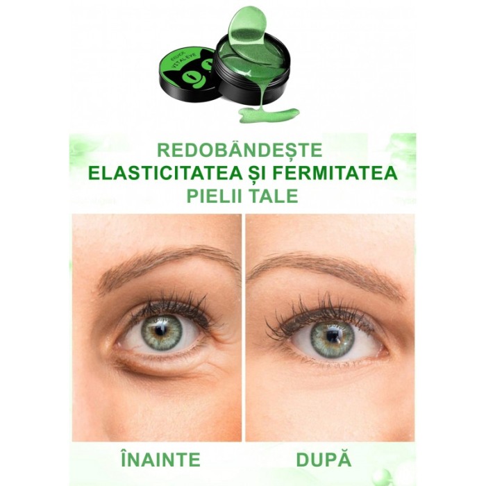 Set masti pentru ochi SeaweedEye Doty®, 30 perechi, anti-imbatranire, fermitate, antirid, extrag de alge, 7.8cm x 3.8cm [2]