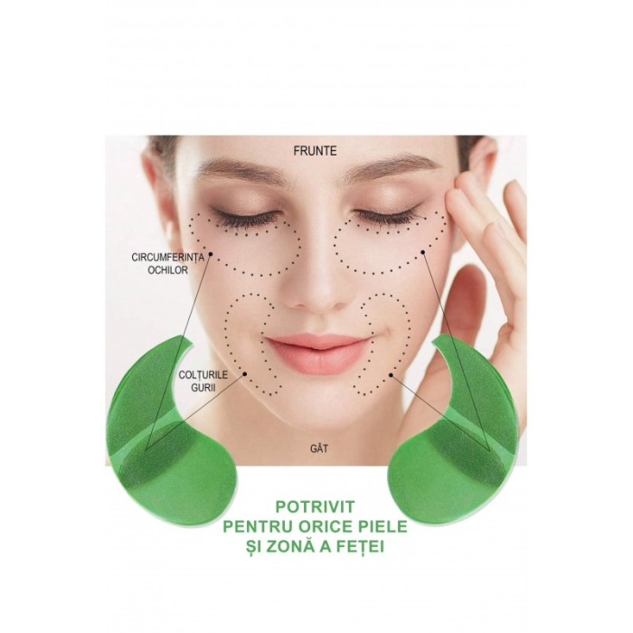 Set masti pentru ochi SeaweedEye Doty®, 30 perechi, anti-imbatranire, fermitate, antirid, extrag de alge, 7.8cm x 3.8cm [4]