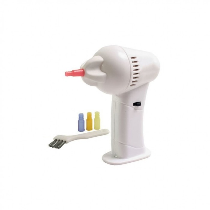 Set Mini Aspirator pentru urechi EarVac, accesorii inclus, usor de utilizat, sigur, functioneaza cu baterii, 13 cm [3]