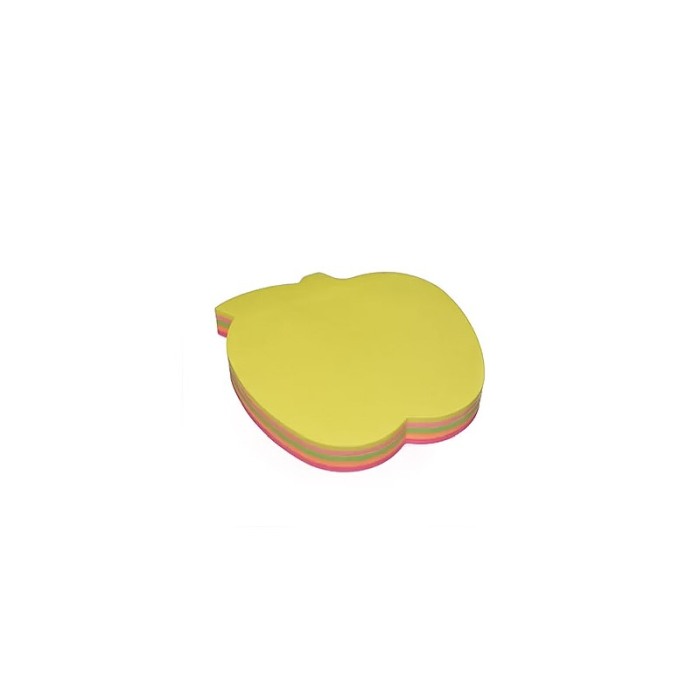 Set notite adezive AppleBubbles, tip post it, 100 bucati, multicolor, 7x7 cm, Doty®️ [3]