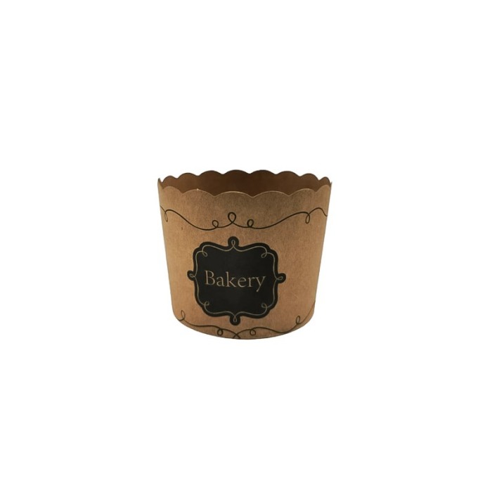 Set PaperSweets 50 Forme Briose si Cupcake, ovale, Design Minimalist, maro, Rezistente la Coacere, design cretiv,  Doty® [3]