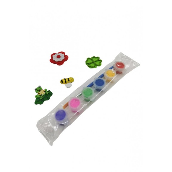 Set pictura My Mirror Butterfly, accesorii si acuarele incluse, distractiv si educativ, din lemn, Doty®️ [5]