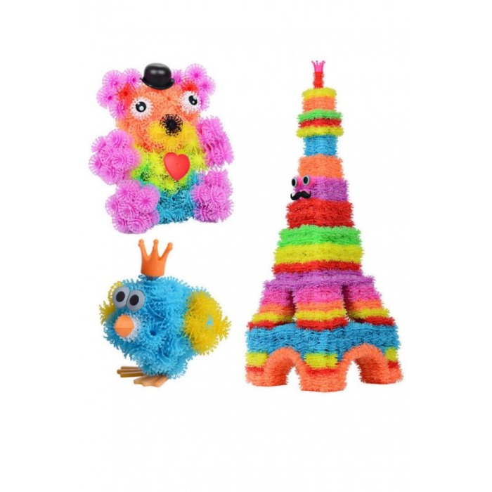 Set puzzle Create & Re-Create , 400 piese , mingi cu arici, multicolor , Doty [3]