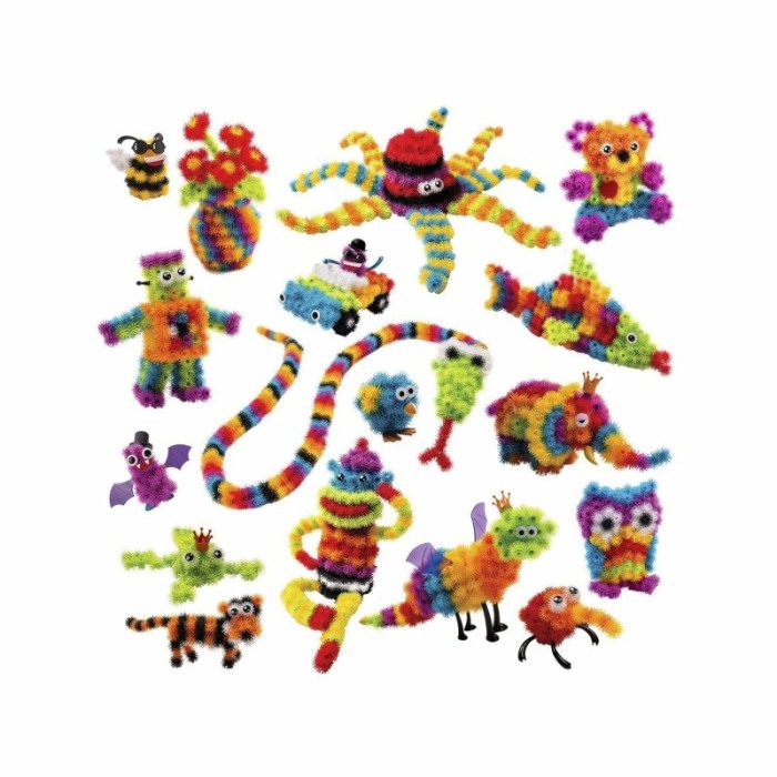 Set puzzle Create & Re-Create , 400 piese , mingi cu arici, multicolor , Doty [8]