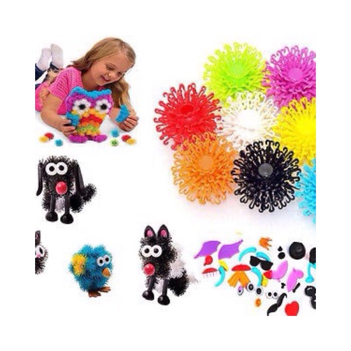 Set puzzle Create & Re-Create , 600 piese , mingi cu arici, multicolor , Doty [12]